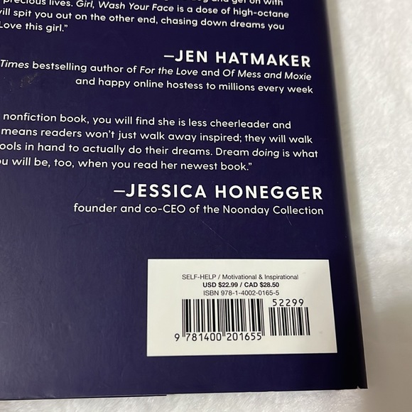 Set of 2 Rachel Hollis Books Girl Stop Apologizing, Girl Wash Your Face - Picture 8 of 9